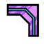 Frame corner background
